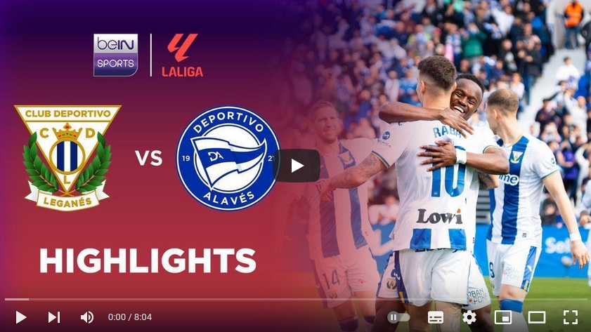 ไฮไลท์ฟุตบอล เลกาเนส 3 - 3 อลาเบส